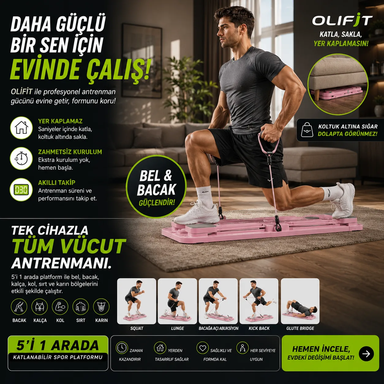 OLİFİT ile bacak antrenmanı